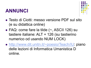 Operazioni logiche. Software di sistema.