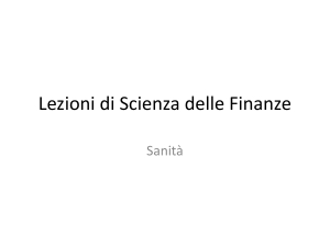 Lezioni di SdF_ Sanita