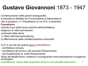 Gustavo Giovannoni 1873 - 1947