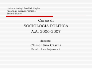 06-07_intro - Facoltà di Scienze Politiche
