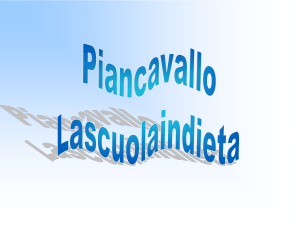 Presentazione di PowerPoint - Scuola Media di Piancavallo