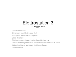 Fisica 2 3° lezione