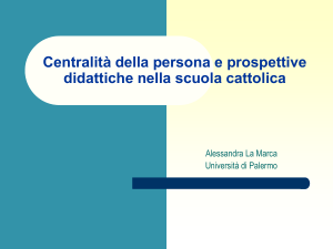 Personalizzare l`educazione