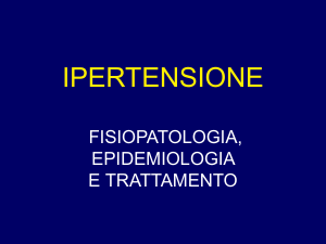 Misurazione pressione arteriosa - Università degli studi di Pavia