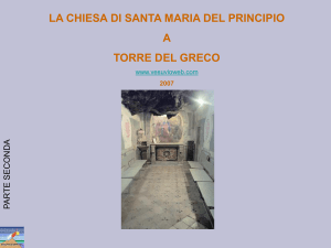 Diapositiva 1 - Parrocchia Santa Maria del Principio
