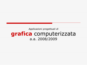 grafica - Dipartimento di Informatica e Automazione