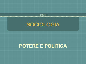 Potere e politica