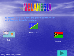 Melanesia - Liceo Cavalieri
