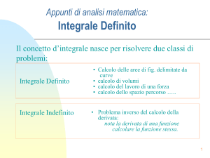 Integrale Definito