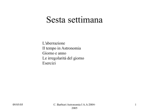 T - Dipartimento di Fisica e Astronomia