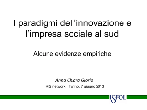 Giorio_Paradigmi innovazione_Slides