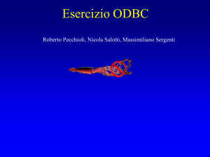 Esercizio ODBC.1