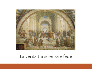 Il rapporto scienza fede (L 18 - L 36)