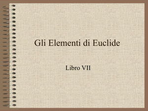 Libro II degli Elementi di Euclide