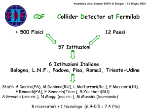 Tevatron goals beyond 2003 - INFN