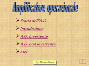 Amplificatore operazionale