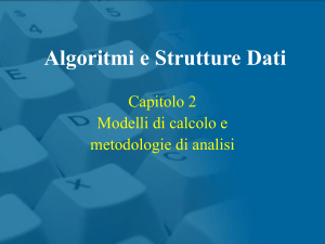 Algoritmi e Strutture Dati