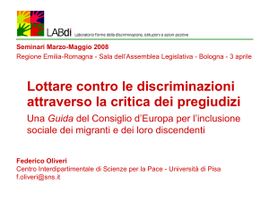 Diapositiva 1 - Emilia-Romagna Lavoro - Regione Emilia