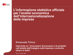 innovazioni di processo