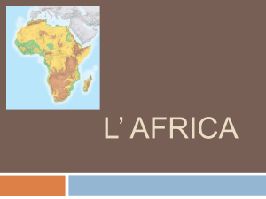 Africa – presentazione