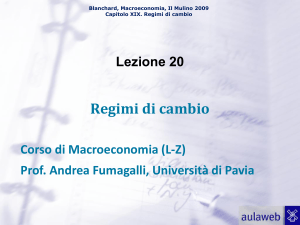 Fumagalli (Economia Aperta IV). - Università degli studi di Pavia
