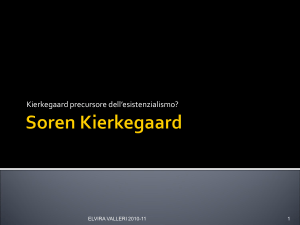 La vita problematica S.Kierkegaard