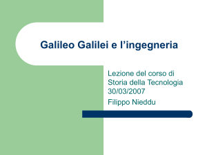 Galileo ingegnere - Politecnico di Torino