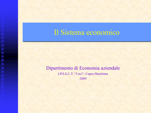 L`attività economica 2009