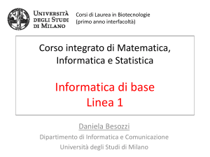 Le reti - Università degli Studi di Milano