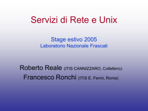Reale Roberto, Ronchi Francesco - INFN-LNF