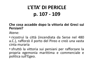 L`ETA` DI PERICLE p. 107 - 113
