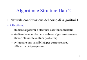 Algoritmi e Strutture Dati mod B