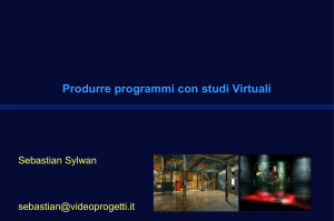 Produrre programmi con studi virtuali