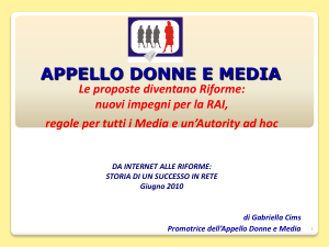 Diapositiva 1 - Giustizia Lazio