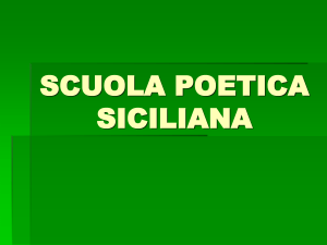 scuola poetica siciliana