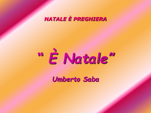 Natale è preghiera