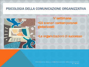 Psicologia dell`organizzazione