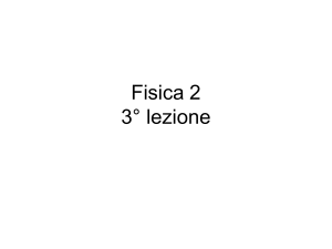 Fisica 2 3° lezione