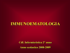 Cenni di immunologia