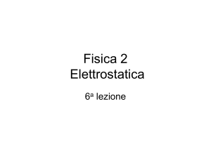 elettrostatica 6 - Sezione di Fisica