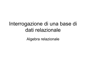 3-Algebra_relazionale
