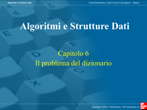 Algoritmi e Strutture Dati