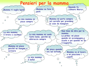 Le mie mani per la mamma