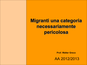 Socializzazione Politica - Dipartimento di Scienze Politiche e Sociali