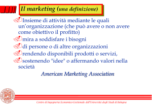 Il prodotto (leva di marketing)