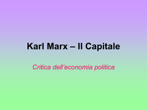 Karl Marx – Il Capitale