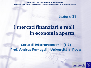 lezione 17- Fumagalli (Economia Aperta I).