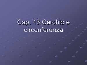 Cerchio e circonferenza