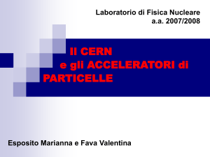 Laboratorio di Fisica Nucleare a.a. 2007/2008 Esposito Marianna e
