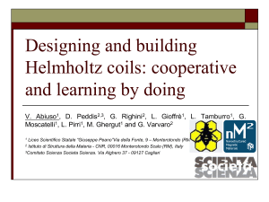 Designing and building Helmholtz coils: cooperative